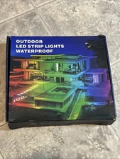 200 ft Outdoor LED Strip Lights Waterproof IP68 Outside, App & Remote