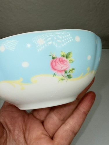 Seltener Fund Royal Albert New Country Rose Backen Glückseligkeit Messbecher 3er Set - Bild 8 von 10