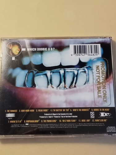 Funkdoobiest Which Dobbie U B? Cd Promo Stamps Hip Hop Australia Nm 90s - Picture 3 of 4