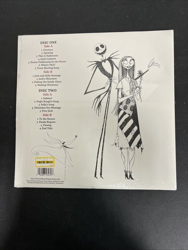 Tim Burton's The Nightmare Before Christmas by Danny Elfman SEALED - Imagen 2 de 5