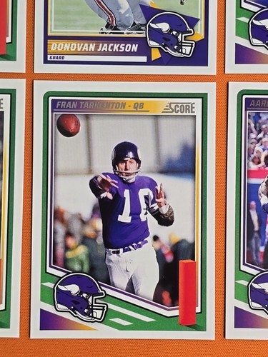 π£π‘βͺοΈ 2025 SCORE MINNESOTA VIKINGS COMPLETE BASE TEAM SET (12 CARD LOT) βͺοΈπ‘π£ - Picture 10 of 13