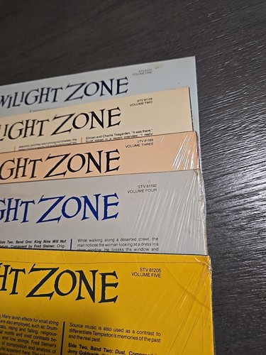 THE TWILIGHT ZONE - New Sealed Complete Collection (1,2,3,4,5) 33 RPM Records - Picture 17 of 20