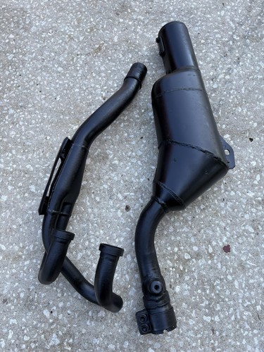 Honda Xr600r 87 1987 Complete Exhaust Header Muffler
