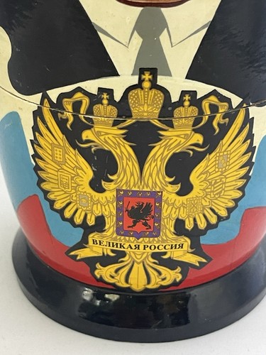 7 Russian Political Figures Nesting dolls stacking Traditional Putin Gorbachev - Picture 6 of 6
