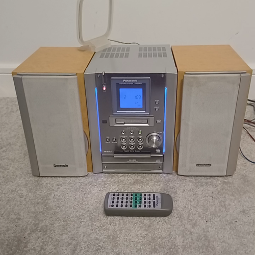Panasonic SA-PM25 CD, Kassette, Tuner, Stereoanlage & Lautsprecher Aux Hifi Fm Am - Video 1 von 1