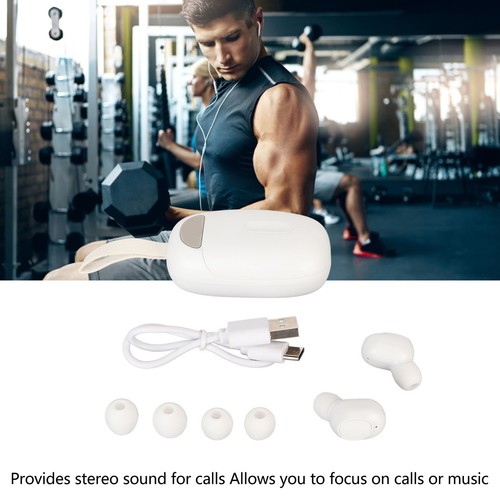 Earbuds Stereo Ipx7 Waterproof Heavy Bass Digital Power Display Wi SPC - Zdjęcie 2 z 12