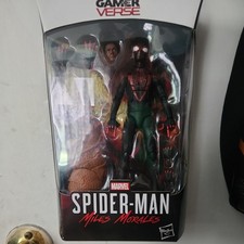 Marvel Legends Series Spider-Man Miles Morales Gamer Verse Armadillo BAF Wave