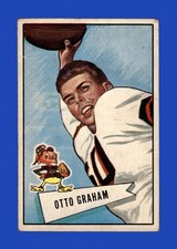 1952 Bowman Small Set-Break #  2 Otto Graham VG-VGEX (crease) *GMCARDS*