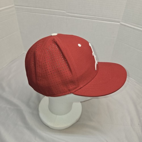 Gorra ajustada Nike True Swoosh talla 7 University of Arkansas Razorbacks - Imagen 3 de 6