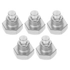  5 Pcs Floor Jack Spare Parts Repair Handle Screws for Automotive