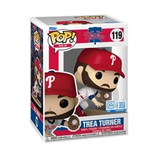 Funko POP! MLB: Trea Turner Philadelphia Phillies Exclusive Figure #119