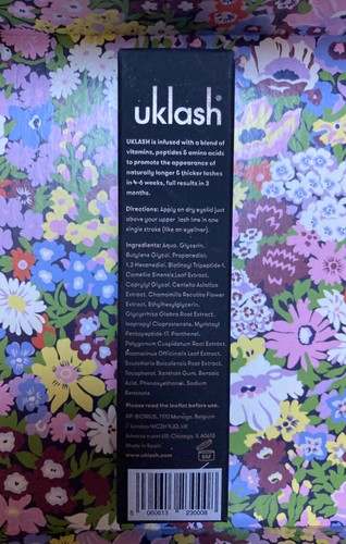 UKLASH Eyelash Serum 3ml NEW in sealed box - Picture 2 of 2