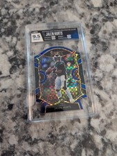 Jalen Hurts 2020 Select Die Cut Blue Concourse #50 Rookie Rc Card HGA 9.5 Gem Mt