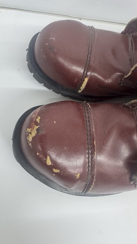 Stivali da combattimento Getta Grip Dr Martens Grunge Punk Goth TG 10 LEGGI - Foto 20 di 24