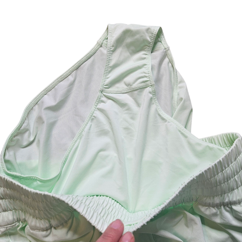 Neu mit Etikett Athleta hoch geschnittene Weekender-Laufshorts Damengröße X-Small mintgrün Fitnessstudio - Bild 14 von 14