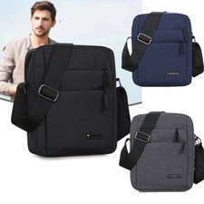Men's Messenger Bag Waterproof Cross Body Shoulder Handbag Travel Sling Pack