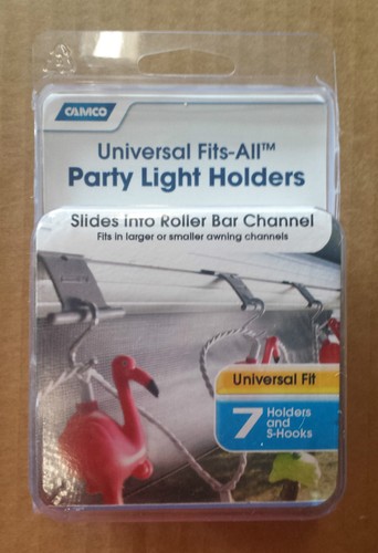 RV/Camper/Trailer -Universal Fits-All Awning Party Light Holders, 7-PACK - Picture 3 of 3