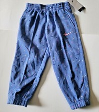 Nike Girls Club Fleece Sweatpants Joggers Size 4 5 6 7 S Black Blue Pink