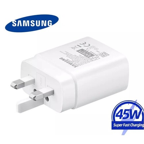 Ensemble Charge 45W Samsung/Android - Adaptateur Rapide + Câble USB-C (UE/UK) - Photo 9 sur 23