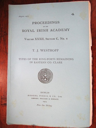 Proceedings of the Royal Irish Academy -  5 issues - 1913 - Archaeology Section - Picture 5 of 8