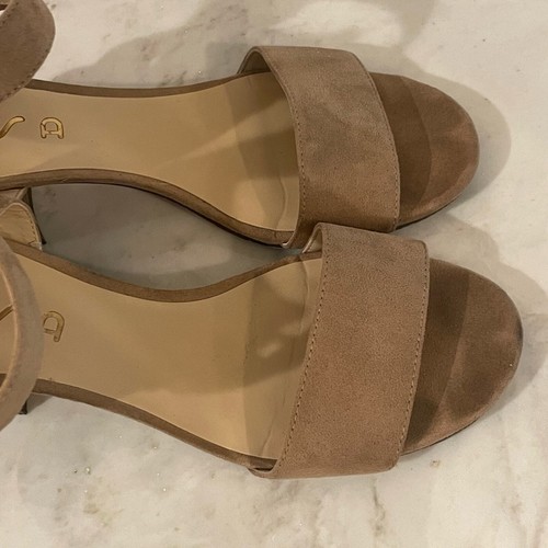 Block Nude Heels Sandals by Unisa Womens Size 10 Bridesmaid, summer, date night - Picture 7 of 7
