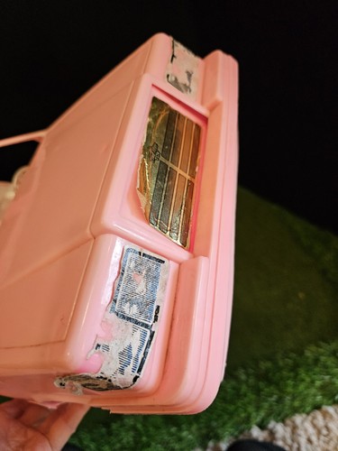 Limusina elástica rosa caliente piscina Barbie tamaño elástico coche bañera de hidromasaje 32" como está - Imagen 7 de 10
