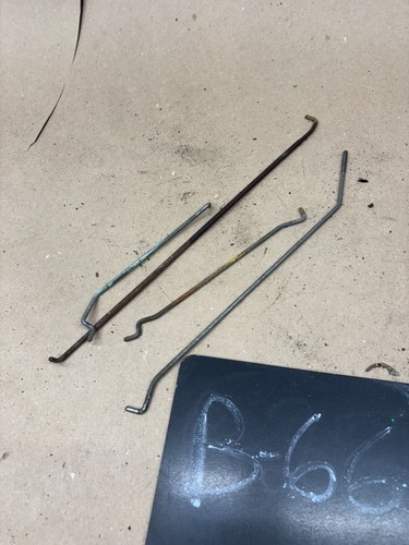 1973 1979 ford truck f150 b100 f250 78 bronco FRONT DRIVER SIDE DOOR LATCH RODS