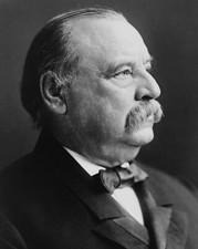 PRESIDENT GROVER CLEVELAND PORTRAIT 8X10 PHOTOGRAPH REPRINT