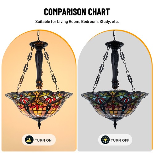 Tiffany Style European Chandelier - Ceiling Light Fixtures - Picture 7 of 8