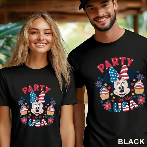 Disney 4th Of July Shirt, Minnie Fourth Of July Shirt, 202951 - Picture 4 of 24