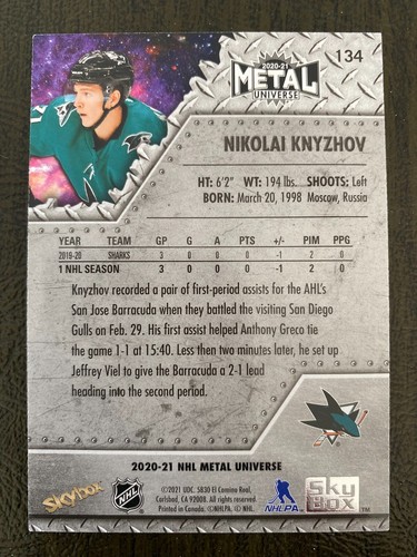 ( U SELECT CARDS )  2020-21 SkyBox Metal Universe Singles - Picture 231 of 327