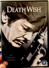 Death Wish 1974 Rare Deleted Thriller Vigilante Revenge Charles Bronson DVD New