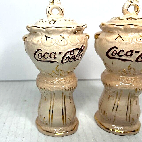 Coca-Cola 1998 Cracker Barrel Victorian Series Salz & Pfefferstreuer - Bild 2 von 12