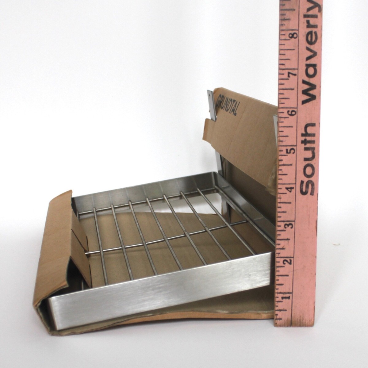 Ikea Grundtal Stainless Steel Hanging Shelf Drying Rack 200.227.65