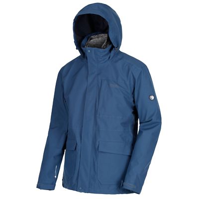 Regatta Herren 3 in 1 Jacke mit Kapuze, Wasserdicht und IDENTIC 3 in 1 Herren Funktionsjacke wasserdicht Jacke mit