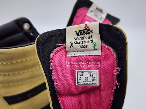 Vans ATCQ SK8 Hi Sneakers Bonita Applebum Tribe Called Quest Sz Men 5 / Wmn 6.5 - Picture 10 of 10