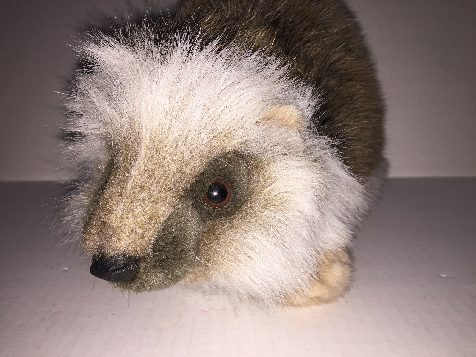 realistic hedgehog stuffed animal