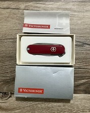 Victorinox Classic SD Pocket Folding Swiss Army Knife Red With Box & Manual