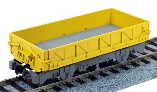 HO Gauge World Craft Ballast Gondola Car 2 Cars Kit H0 Scale MOW Vehicle Wagon - Picture 11 of 18