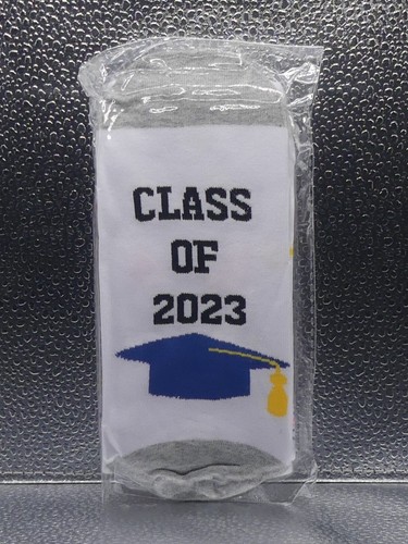 Novelty Pair Of Class Of 2023 Child/Teen Socks New Factory Sealed Size Unknown 2