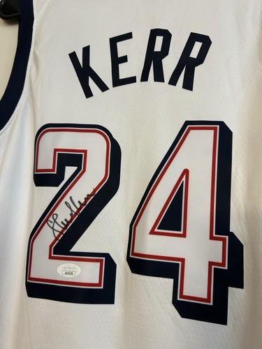 Steve Kerr Signed USA Basketball Jersey 2024 Paris Olympics JSA COA - Picture 2 of 5