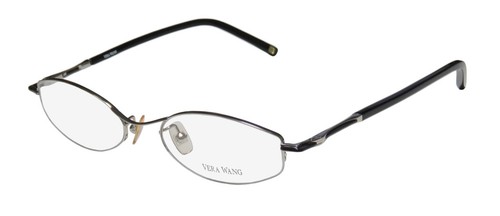 NEW VERA WANG V105 HALF-RIMLESS SOPHISTICATED HIP EYEGLASS FRAME/GLASSES/EYEWEAR - 第 1/17 張圖片
