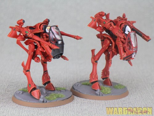 Warhammer 40K WDS painted Aeldari War Walkers a82 - Picture 6 of 8
