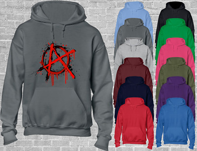 PUNK'S NOT DEAD HOODY HOODIE RETRO CLASSIC MUSIK 70ER 80ER ROCK GESCHENKIDEE TOP