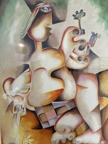 Hand-pulled Lithograph by Alexandra Nechita 2003 32/195 Show Me That You Care… - Picture 2 of 7