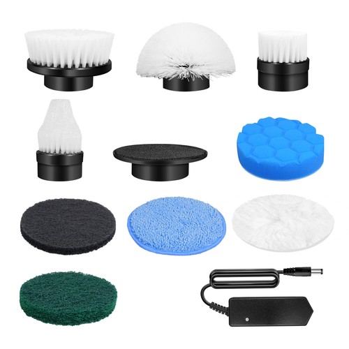 Electric Scrubber Spin Turbo Scrubber Cordless Cleaning Brush Bathroom Cleaner - Picture 14 of 23