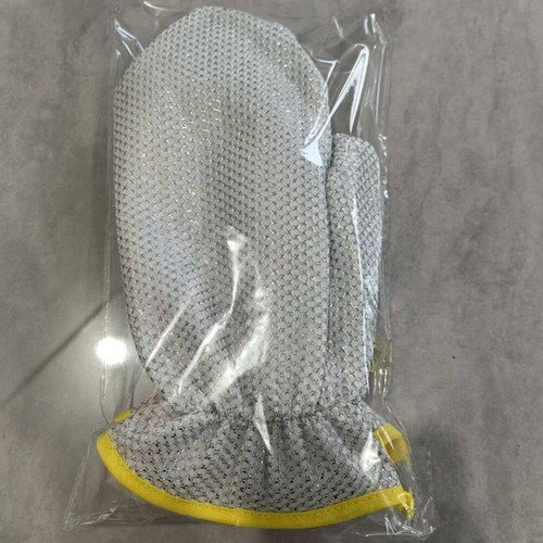 Wear Resistant Mesh Cleaning Cloth Metal Wire Rag Scouring gloves Kitchen Tool - Foto 14 di 18