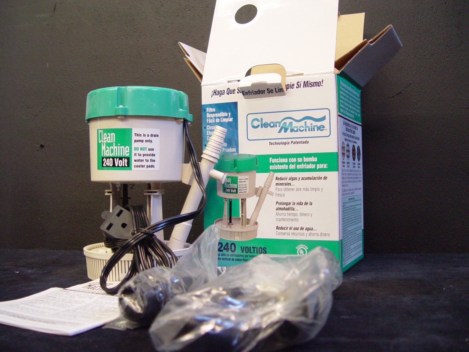 Adobe Air CM240B Power Clean Purge Pump for Evaporative Swamp Coolers