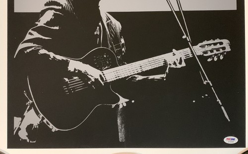 Leonard Cohen signed Concert Poster 2009 tour psa dna coa - Picture 3 of 13