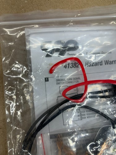 CPP STEERING COLUMN PARTS TILT CHEVROLET FLASHER HARNESS ADAPTER RELAY 41382 PIG - Picture 6 of 9